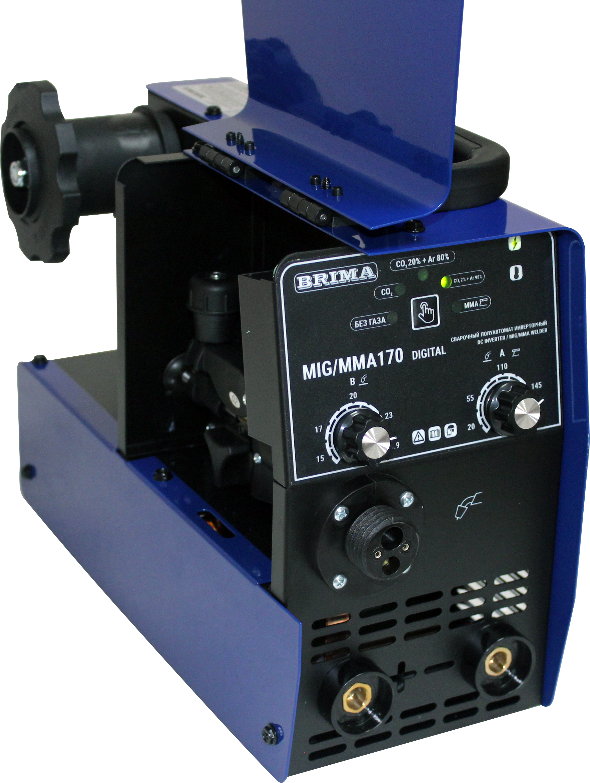 фотография ПОЛУАВТОМАТ MIG/MMA170 DIGITAL BRIMA BRIMA