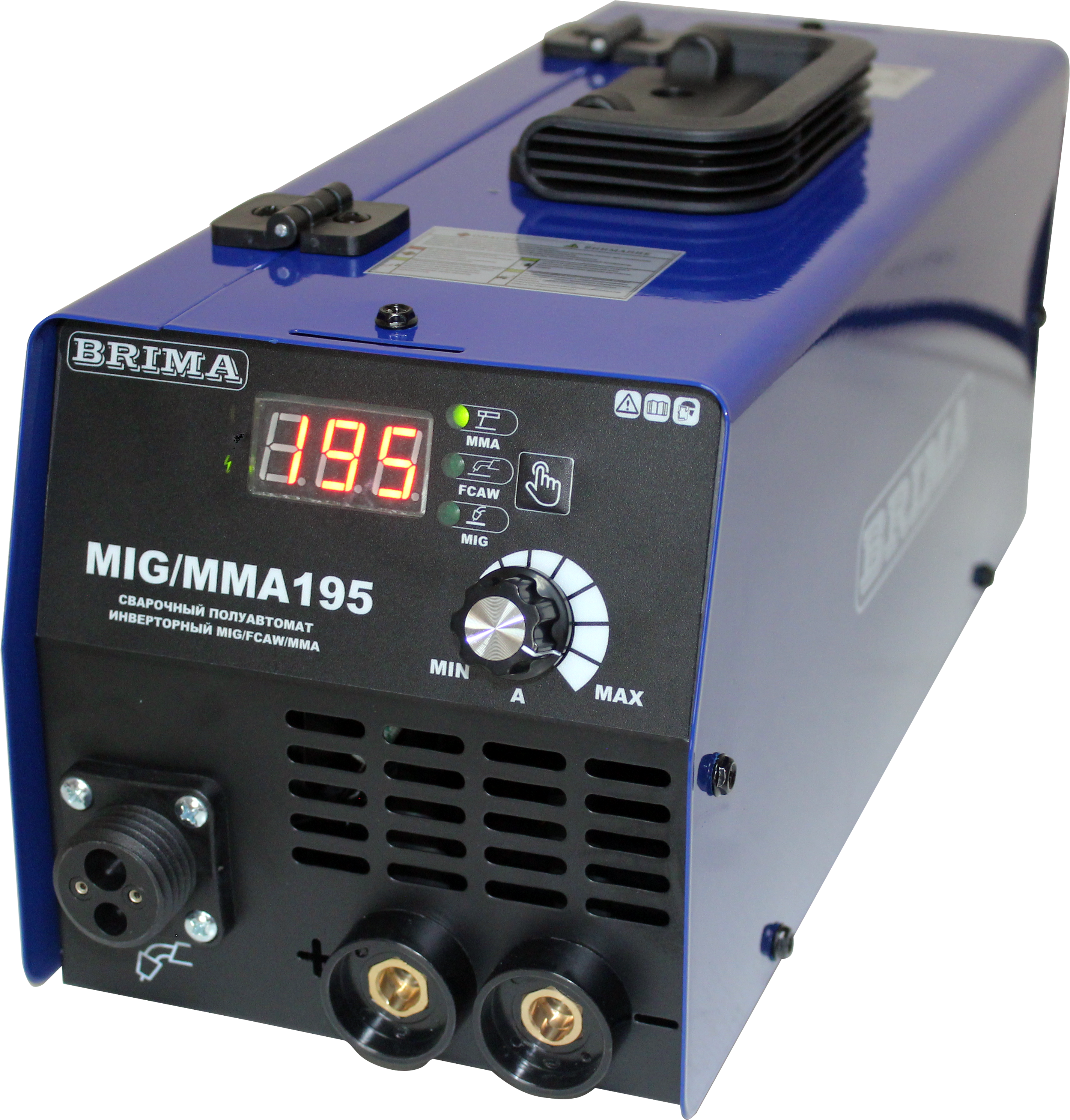 фотография Сварочный полуавтомат BRIMA MIG/MMA-195 DIGITAL BRIMA
